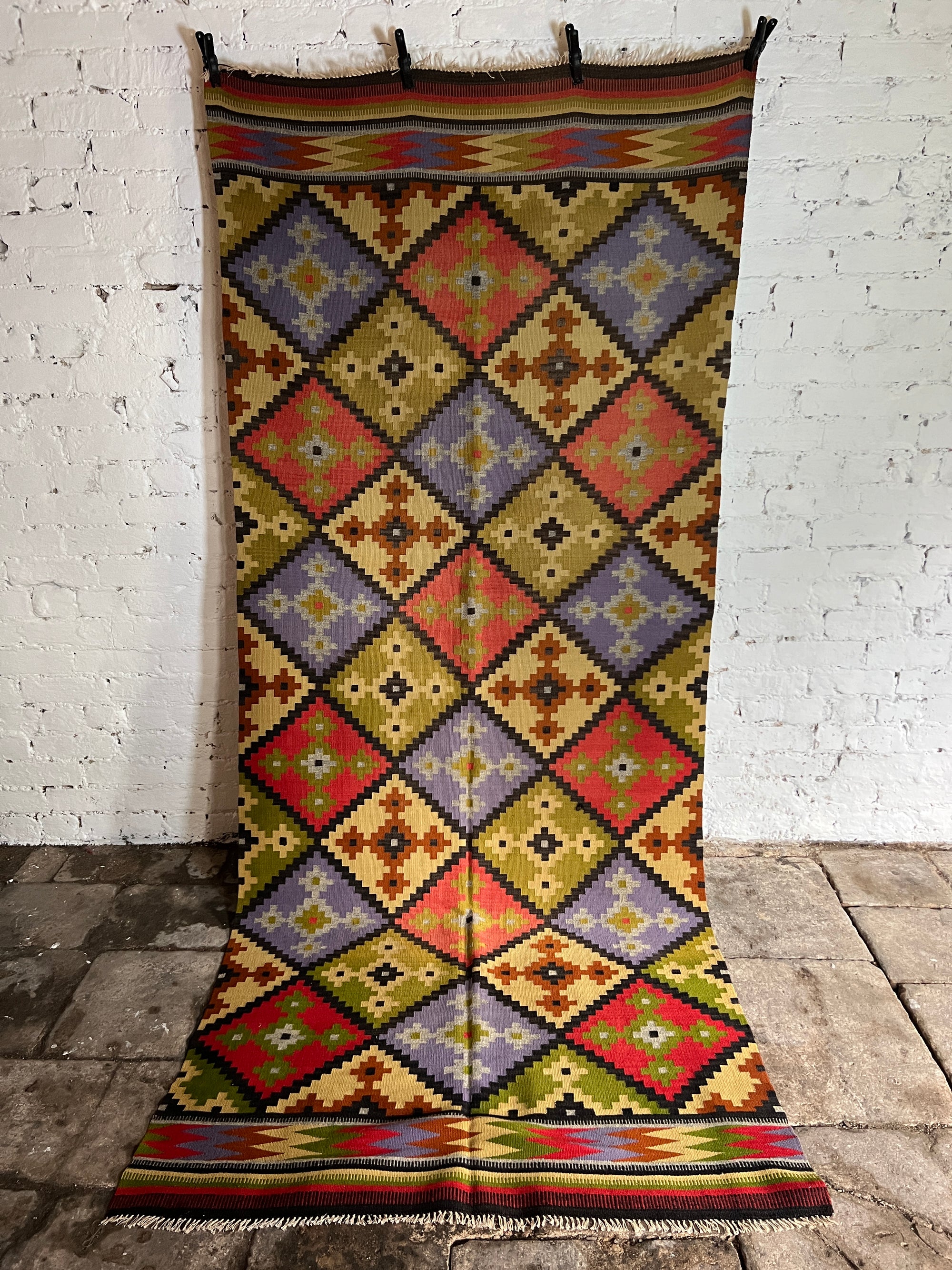 Balkan Wool Kilim