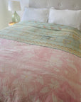 Vintage Handstitched Kantha Throw