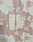 Moldavian Carpet Print Kantha Throw - Red