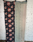 Vintage Handstitched Kantha Throw - Floral Bouquet