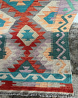 Handwoven Contemporary Wool Runner