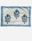 Hand Block Printed Bed Throw with Pillowcases / King Size